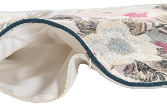 DKD Home Decor Funda Cojin Tropical Verde Rosa 50x50 cm Algodon Polyester DKD Home Decor Funda Cojin Tropical Verde Rosa 50x50 cm Algodon Polyester