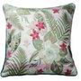 DKD Home Decor Funda Cojín Algodón 60x40 Tropical Verde
