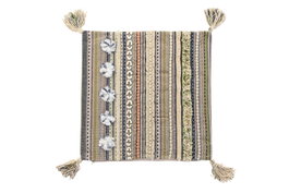 DKD Home Decor Funda Cojin Multicolor Algodon 50 x 50 cm