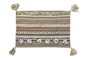 DKD Home Decor Funda Cojín Algodón 60x40x1 Flecos Multicolor