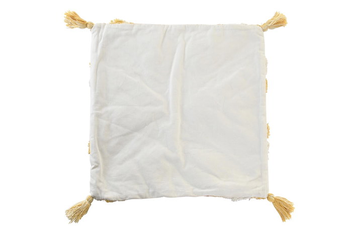 DKD Home Decor Funda Cojin Amarillo 1 x 50 x 50 cm DKD Home Decor Funda Cojin Amarillo 1 x 50 x 50 cm