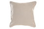 DKD Home Decor Funda Cojin Tradicional 1 x 50 x 50 cm Beige Rosa Algodon