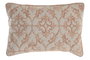 DKD Home Decor Funda de Cojín de Algodón Bordado Beige 60x40 cm