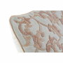DKD Home Decor Funda de Cojín de Algodón Bordado Beige 60x40 cm