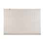 DKD Home Decor Estor de Bambú Barnizado Blanco 120x2x230 cm Enrollable