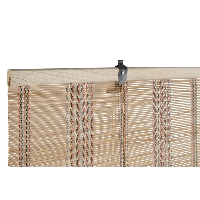 DKD Home Decor Estor de Bambú Enrollable Multicolor 120x230 cm