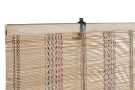 DKD Home Decor Estor Tropical Multicolor 2 x 230 x 120 cm Enrollable para Puerta