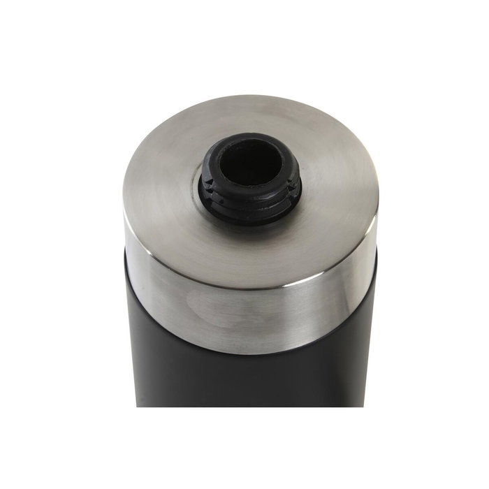 DKD Home Decor Dosificador de Resina e Inox Negro 7x9x17 cm DKD Home Decor Dosificador de Resina e Inox Negro 7x9x17 cm