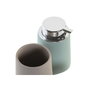 DKD Home Decor Dosificador Dolomite y ABS 9x9x14,5 cm (Surtido de 2 piezas)