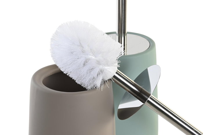 DKD Home Decor Escobillero Beige Verde Menta 11 x 41 x 11 cm (2 Unidades) DKD Home Decor Escobillero Beige Verde Menta 11 x 41 x 11 cm (2 Unidades)