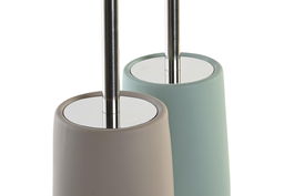 DKD Home Decor Escobillero Beige Verde Menta 11 x 41 x 11 cm (2 Unidades)