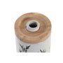 DKD Home Decor Dosificador de Gres y Hevea Blanco y Negro 8x9x17,5 cm