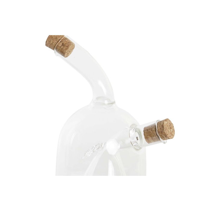 DKD Home Decor Aceitera Vinagrera de Borosilicato 540 ml