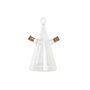 DKD Home Decor Aceitera Vinagrera de Borosilicato 300 ml