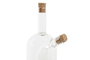 DKD Home Decor Aceitera Vinagrera Basicos de Borosilicato y Corcho Transparente 500 ml (6.5 x 21.5 x 9 cm)