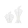 DKD Home Decor Set de Aceitera y Vinagrera de 2 Piezas en Borosilicato