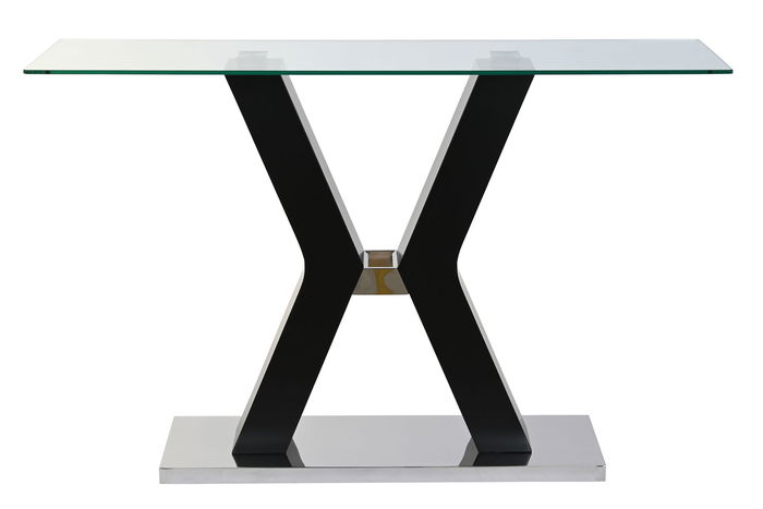 DKD Home Decor Consola Negro 76 x 120 x 40 cm