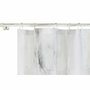 DKD Home Decor Cortina de Poliéster BAÑO MARMOL 180x180 cm