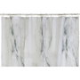 DKD Home Decor Cortina de Poliéster BAÑO MARMOL 180x180 cm