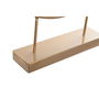 Figura Decorativa DKD Home Decor Espejo Dorado Metal Mediterráneo (53 x 9 x 67 cm)