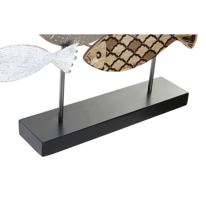 DKD Home Decor Decoración de Metal con Motivos de Peces, Surtido de 2 Piezas DKD Home Decor Decoración de Metal con Motivos de Peces, Surtido de 2 Piezas