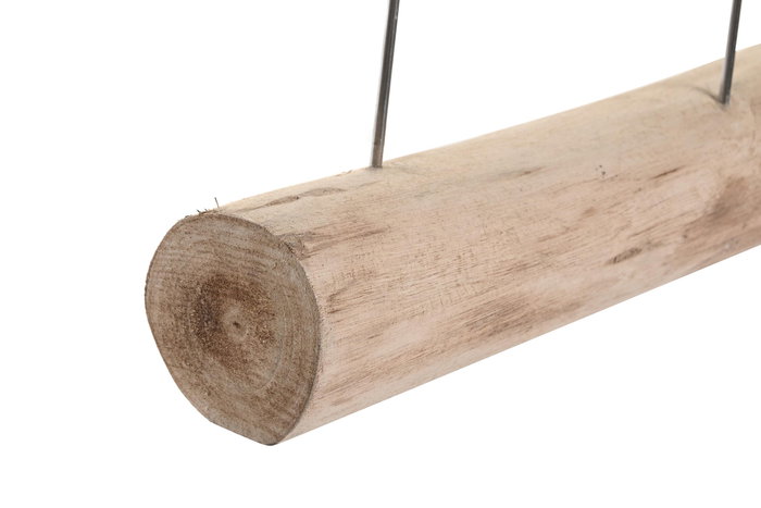 DKD Home Decor Figura Atlantico Peces Mango y Resina Marron y Blanco 8 x 31 x 77 cm