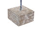 DKD Home Decor Figura de Ballena en Mango y Resina Azul Natural