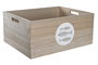 DKD Home Decor Caja Mediterraneo Natural MDF 50 x 40 x 22.5 cm