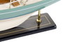 DKD Home Decor Barco de Madera Maciza Verde Menta