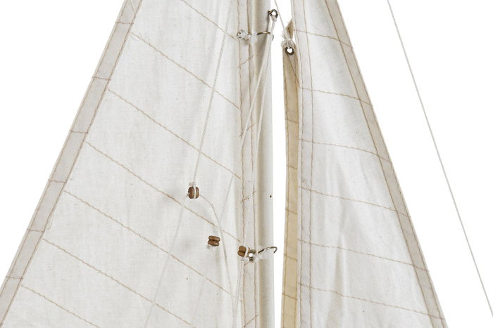 DKD Home Decor Barco Verde Menta Blanco 9 x 62 x 42 cm