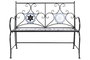 Banco DKD Home Decor Cerámica Mosaico Negro Metal Multicolor (111 x 54 x 88 cm)