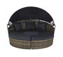 Cama Chill Out Terraza Y Jardin DKD Home Decor Gris Oscuro Marron 175 x 145 x 175 cm