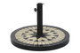 DKD Home Decor Base para Parasol de Gres con Azulejo, 50x50x32,5 cm