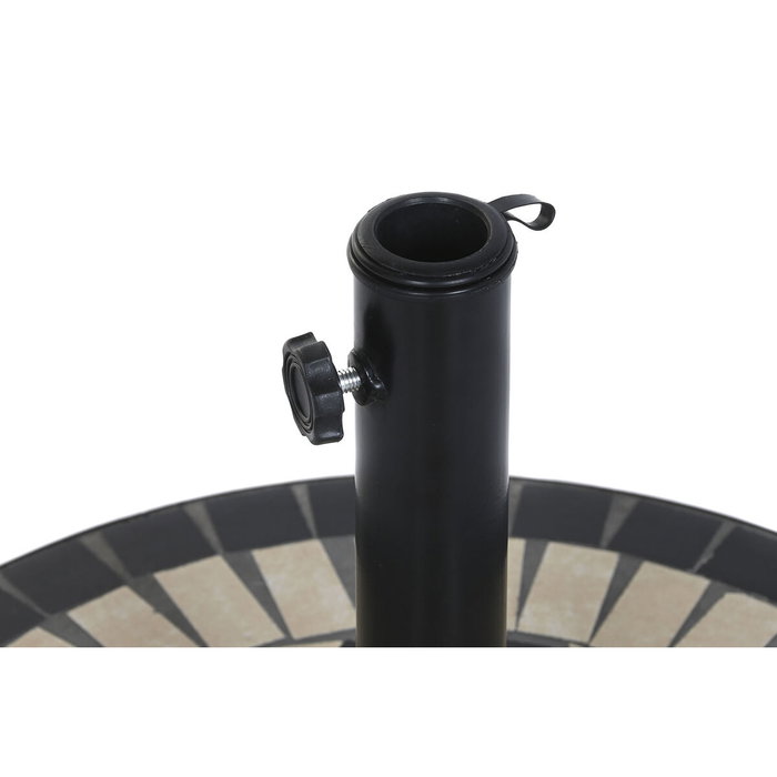 DKD Home Decor Base para Parasol de Gres con Azulejo, 50x50x32,5 cm DKD Home Decor Base para Parasol de Gres con Azulejo, 50x50x32,5 cm