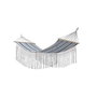DKD Home Decor Hamaca de Rayas Azul y Blanco