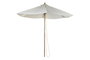 Parasol Terraza Y Jardin DKD Home Decor Beige Natural 300 x 230 x 300 cm