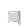 DKD Home Decor Cama Chill Out de Aluminio con Doble Toldo, 148x188x205 cm