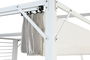 DKD Home Decor Pérgola para Terraza y Jardín Blanco 296 x 225 x 296 cm