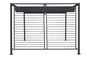 DKD Home Decor Pérgola para Terraza y Jardín Gris 300 x 230 x 300 cm