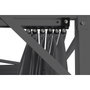 DKD Home Decor Pérgola de Acero y Poliéster 300x300x230 cm Gris