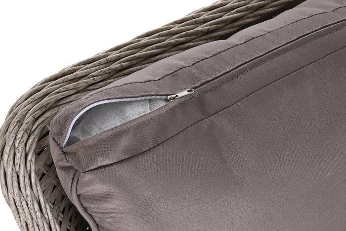 Mesa Terraza Y Jardin DKD Home Decor Marron Oscuro Gris 73 x 81 x 175 cm Set de 4