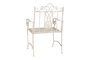 DKD Home Decor Silla Terraza Y Jardin Blanco 63.5 x 52 x 98 cm