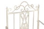 DKD Home Decor Silla Terraza Y Jardin Blanco 63.5 x 52 x 98 cm