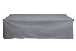 DKD Home Decor Funda para Terraza y Jardín Gris Oscuro Poliester 205 x 80 x 60 cm