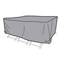 DKD Home Decor Funda para Terraza y Jardín Gris Oscuro Poliéster 130 x 60 x 200 cm