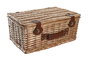 Cesta Picnic DKD Home Decor Natural Azul 32 x 22 x 48 cm Set de 15