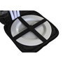 DKD Home Decor Set de Picnic de 9 Piezas en Poliéster Gris Oscuro