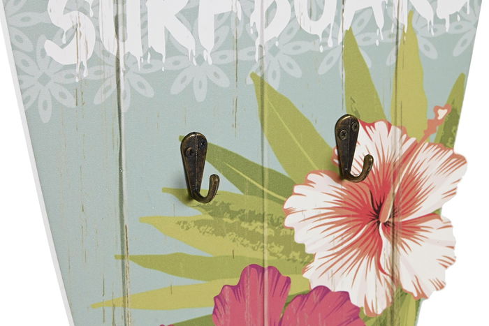 DKD Home Decor Perchero Pared Mediterraneo Amarillo Verde Menta Madera 7 x 90 x 30 cm (2 Unidades) DKD Home Decor Perchero Pared Mediterraneo Amarillo Verde Menta Madera 7 x 90 x 30 cm (2 Unidades)