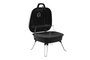 DKD Home Decor Barbacoa de Sobremesa en Acero Negro