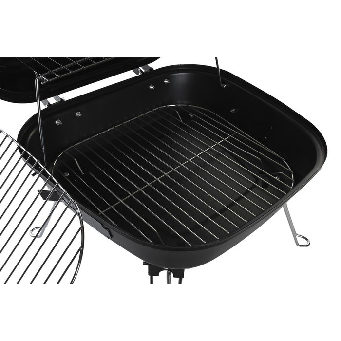 DKD Home Decor Barbacoa de Sobremesa en Acero Negro DKD Home Decor Barbacoa de Sobremesa en Acero Negro